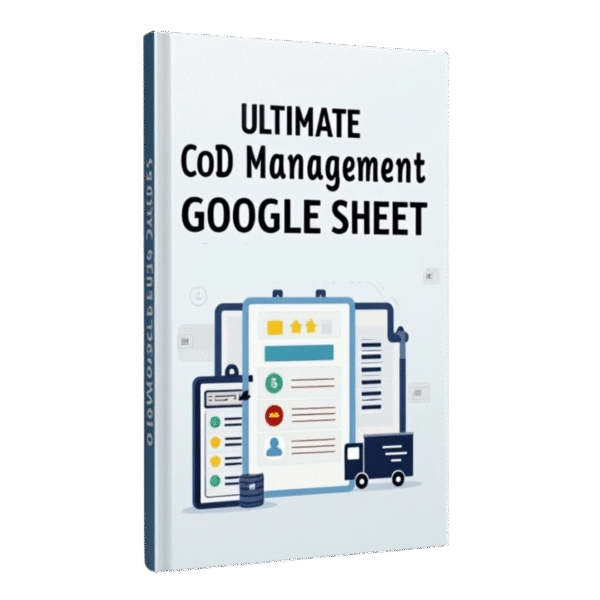 Ultimate COD Management Google Sheet (English and Arabic)